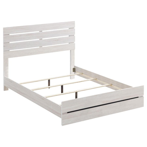 Brantford 4 or 5 piece Bedroom Set Coastal White or Brown size Queen or King