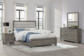 Wright 4 or 5-piece Queen or King Bedroom Set Brown Oak