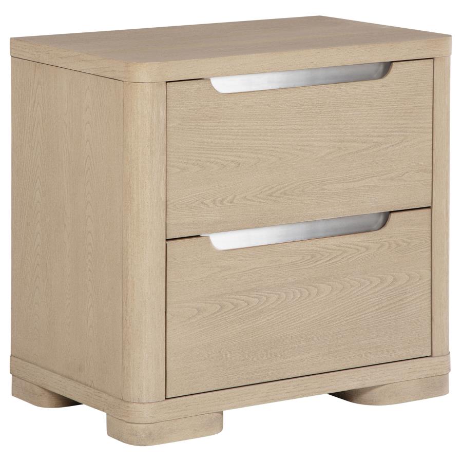 LADERA 4-PIECE QUEEN BEDROOM SET LIGHT ELM