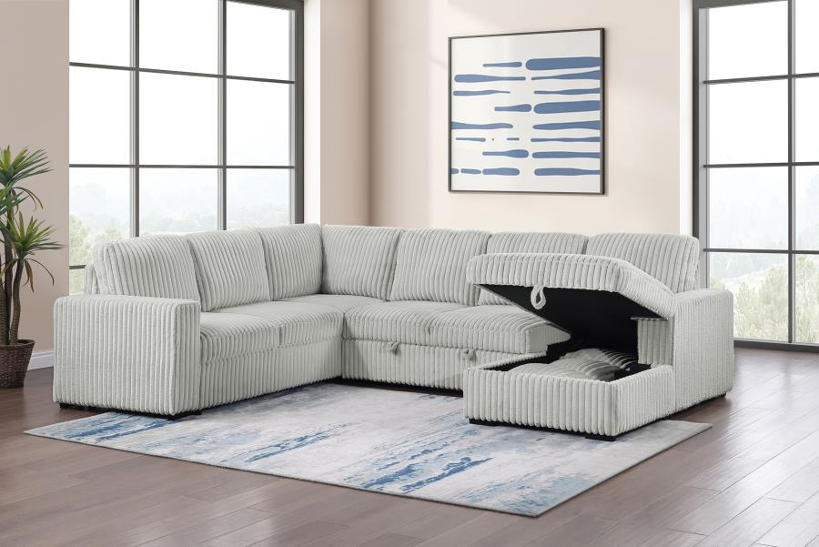 SOFÁ CAMA SECCIONAL DEVONSHIRE CON ALMACENAMIENTO