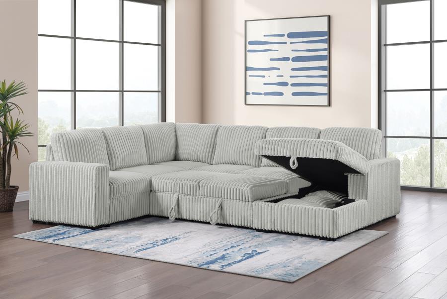 SOFÁ CAMA SECCIONAL DEVONSHIRE CON ALMACENAMIENTO