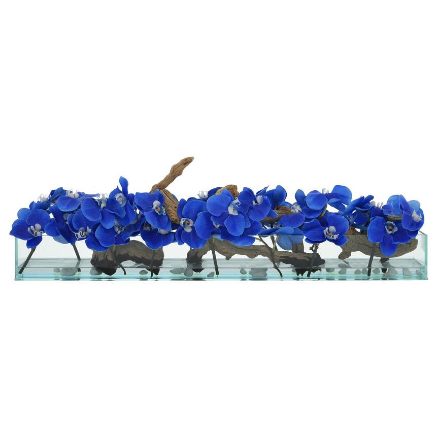 Orchids Blue Flower Arrangement