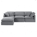Sofá seccional de 4 piezas Cloud Boucle