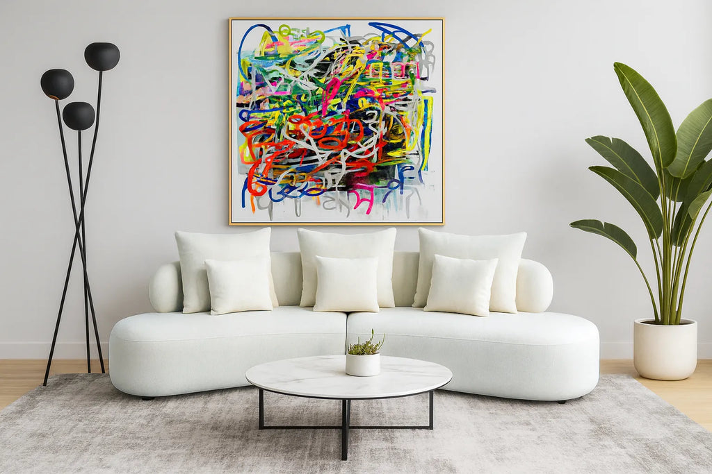 MH curved Sectional Sofa with pillows